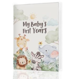 ARESGSDGV Baby's My First Photo Album 4x6 18 Pockets