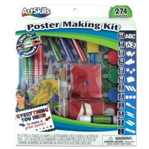 ArtSkills Poster Making Kit Science Fair Board Supplies - 274 Pieces