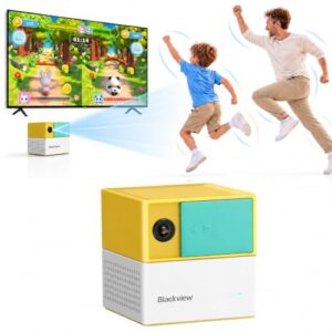 Blackview PlayPop 8 AI Active Play System for Kids & Families, Motion Gaming Console for TV, Controller-Free Fun for Parties & Game Nights, 30 Games, New Games Monthly, 3-Day Free Trial, $39.50/Year