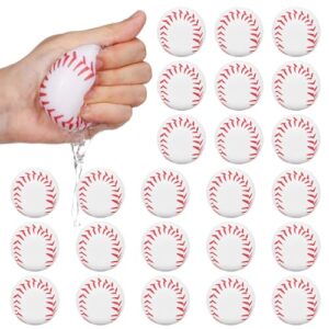 Blueweenly 24 Pcs Baseball Splash Water Balls Bomb Mini Absorbent Ball Bulk