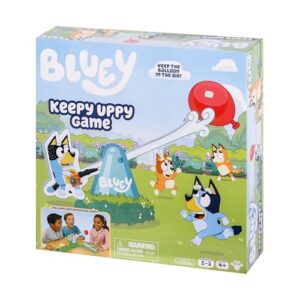 Bluey Keepy Uppy Game, Motorized Balloon, Bingo & Chilli Paddles
