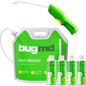 BugMD Pest Blaster Kit - Rechargeable Power Sprayer, Batteries Included