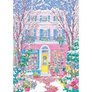 Chalzidar 500 Piece Jigsaw Puzzles for Adults, Four Seasons Winter Landscape Puzzle, HD Matte Eye Protection, Perfect Interlocking No Dust, Ideal Gift for Home Decor and Family Games