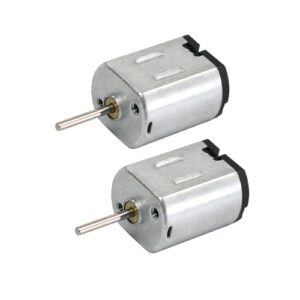 CHANCS Small 030 DC Motor DC Long Shaft 6V 17000RPM Micro Motor for DIY Cars Remote Control 2PCS