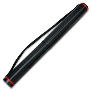 Chartpak Rapidesign Large Expandable Tube, 3-7/8" W x 26" - 43-3/8" L, Black, 1 Each