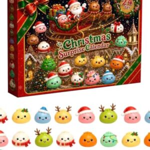 Christmas Squishies Advent Calendar 2026 Countdown for Adults