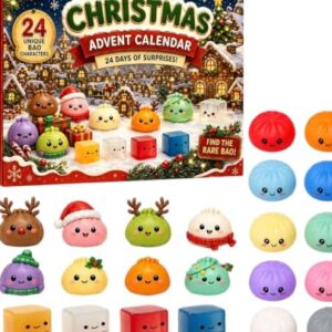 Christmas Squishies Advent Calendar 2026 Countdown for Adults