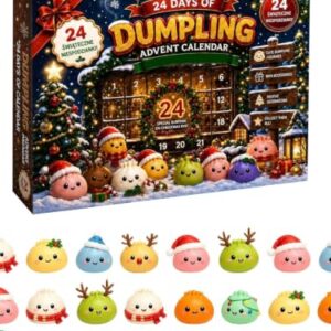 Christmas Squishies Advent Calendar 2026 Countdown for Adults