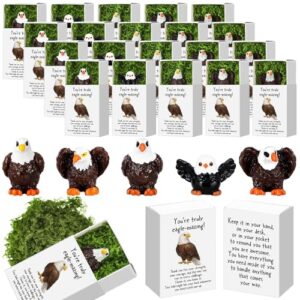 Cinnvoice 25 Set Halloween Small Gifts Bulk Party Favors, Eagle