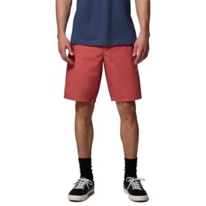 Columbia Men's Washed Out Hiking Short, Washed Red, 44 x 8
