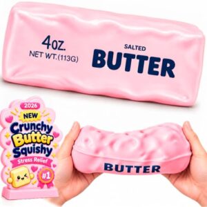 Crunchy Butter Squishy Slow Rising ASMR Sensory Fidget Toy for Adults