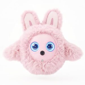 CVCBSER Smart Ai Companion Robot Cute Pet, Desk Robot Voice Chat gpt Emotional Interaction, Richness Expressiveness Ai Pet Robot for Adults Chat (Pink Face)