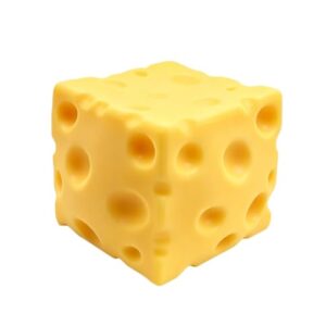Easy Sqweezy Squishy Cheese- Cheesy Squeeze This Fun, Squishy, Slow Rising Squeeze Toy, Extra Soft Square Cheese for Stress Relief - Original Sensory / Fidget Novelty Toy and Gift for Adults
