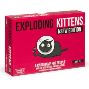 Exploding Kittens NSFW Edition, 2-5 Players, Ages 17+ Card Game