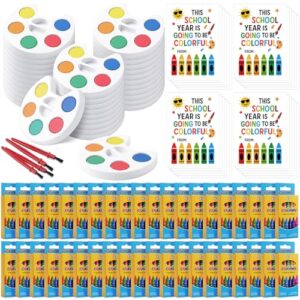 ForraFun 30 Sets Back to School Mini Watercolor Paint Set Bulk