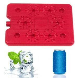 Fun Colorful Slim Ice Pack For Kids Lunch Box Reusable Long Lasting Leak Proof Lightweight Gel Pack For School Coolers Bags Snowflake Pattern