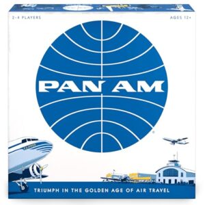 Funko Games Pan Am Board Game, Strategy Board Game, 2-4 Players 6 and Up