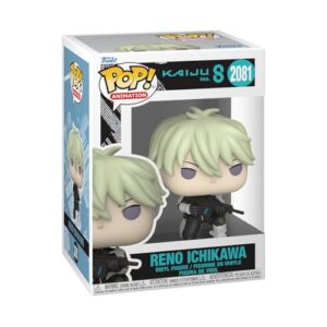 Funko POP! Animation: Kaiju No. 8 - Reno Ichikawa | Official Anime Merch - Collectable Vinyl Figurine for Shelf Display - Birthday Gift Idea for Fans and Collectors