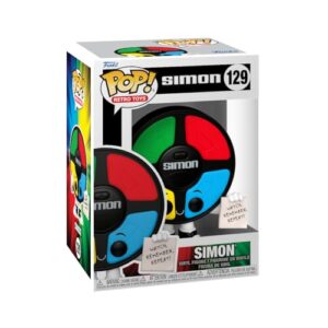Funko POP! Simon - Logo - Brille Dans le Noir - 1 in 6 Chance of Rare Chase | Official Ad Icons Merch - Collectable Vinyl Figurine for Shelf Display - Birthday Gift Idea for Fans and Collectors
