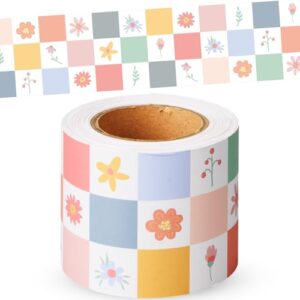 Fuutreo 32.8 Ft Pastel Bulletin Board Borders Classroom Scalloped Trim
