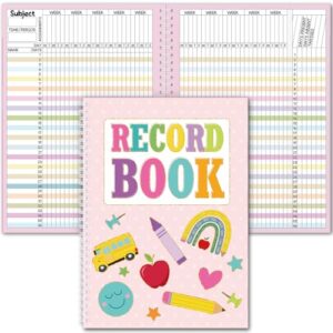 Fuyoooo Teacher Grade Book 2026-2027 Spiral Record Planner Double Sided