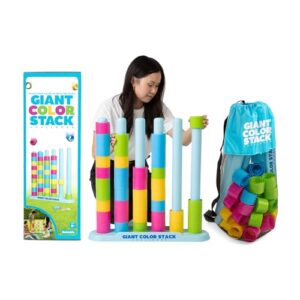 Giant Color Stack Challenge, The Ultimate Jumbo Brain Teaser by Relatable