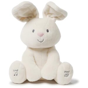 GUND Baby Flora Bunny 12-Inch Interactive Animated Musical Baby Toy