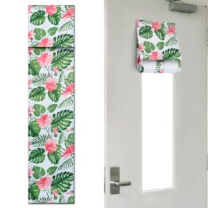 High-Density Blackout Classroom Door Curtains for 6"x32" Door Window,1 Pack
