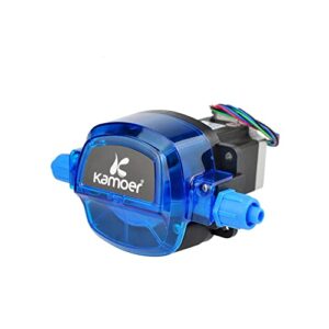 High Precision Stepper Motor peristaltic Pump 24V Kamoer KHL high Flow DIY self-Priming Liquid dosing Pump Adjustable Flow with Silicone Tube 7.9mm ID ×12.7mm OD 0-1800ml/min