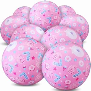 Hollowfly 12 Pcs 6 7 Beach Balls for Kids 6 7 Birthday Party Decorations