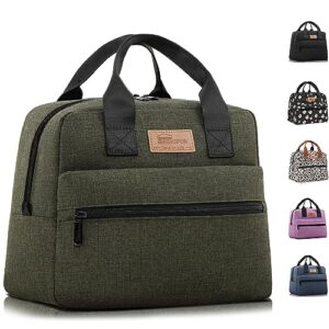 HOMESPON Insulated Lunch Bag for Women Men, Thermal Lunch Box Cooler