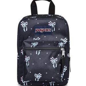 JanSport Big Break Insulated Lunch Bag Cooler, Pastel Petals Black