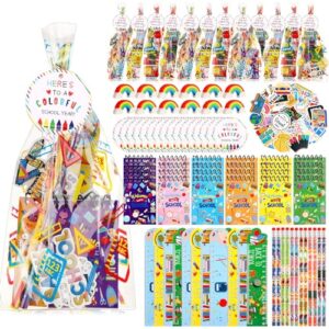 Kolldenn 24 Set Back to School Stationery Set for Students Classroom Gifts