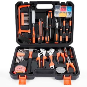 KOOPOOL 160-Piece Home Tool Kit, Household Basic Hand Tool Set with Case for Home Repair, DIY Projects and Maintenance