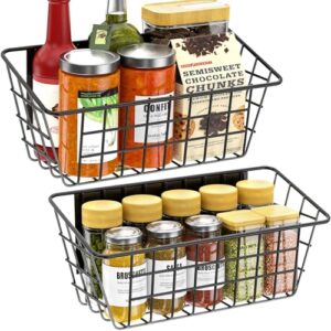 Magnetic Shelf for Fridge, 2 Pack Seasoning Organizer with Strong Magnets for Kitchen Storage Organization, Moveable Magnetic Spice Rack for Refrigerator, Whiteboard, Kitchen Counter, Cabinet