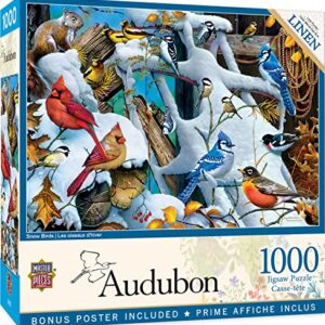 MasterPieces 1000 Piece Jigsaw Puzzle for Adults, Family, Or Youth - Snow Birds - 19.25"x26.75"