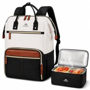 MATEIN Laptop Backpack with Lunch Box Compartment, 15.6 Inch Lunch Backpack