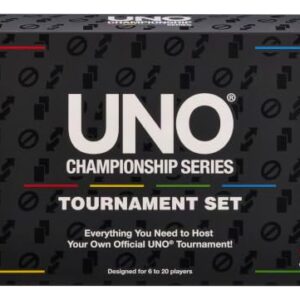 Mattel Games UNO Championship Series tournament set card game