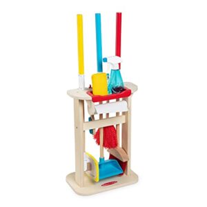 Melissa & Doug Deluxe Sparkle & Shine 11-Piece Cleaning Play Set