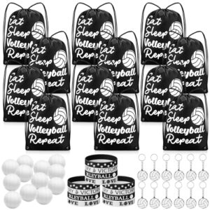 MiniInflat 48 Pcs Volleyball Party Favors for Kid Volleyball Team Gift Bulk