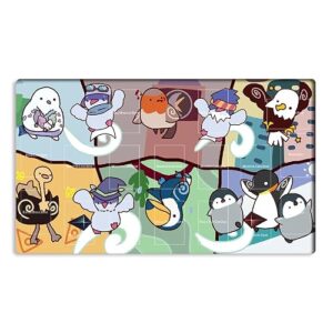 New Mlikemat Playmat Floowandereeze TCG CCG OCG Trading Card Game Mat with Zones + Free Bag (ZD014-683-A)