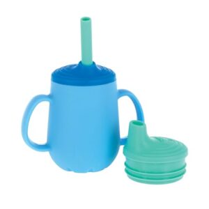 Nuby 3-Stage Silicone Training Cup Set - 4 oz