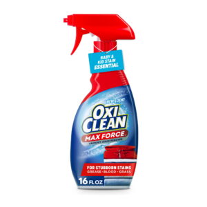 OxiClean Max Force Laundry Stain Remover Spray, Gentle Color-Safe Stain Treater, 16 fl oz