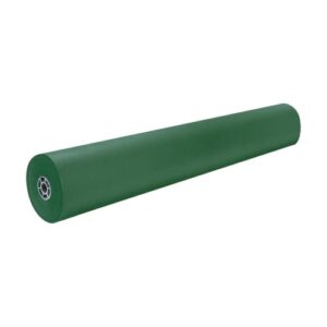 Pacon Rainbow Lightweight Duo-Finish Kraft Paper Roll, 3-Feet by 1000-Feet, Emerald Green (63140)
