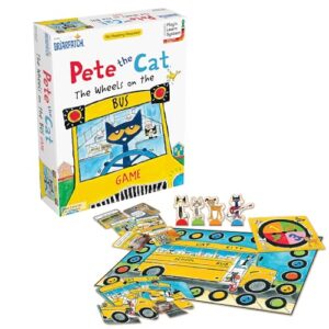 Pete the Cat Wheels on the Bus Preschool Learning Game for Kids Ages 3+
