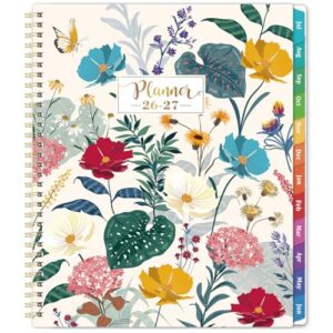 Planner 2026-2027 - Academic Planner 2026-2027, Jul. 2026 - Jun.2027, 9” × 11”, Planner Weekly and Monthly, Premium Paper, Back Pocket, Colorful Tabs, Twin-wire Binding