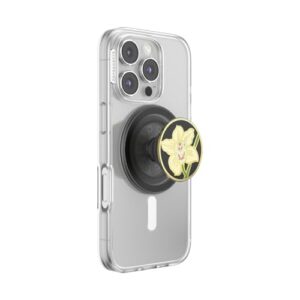PopSockets Phone Grip for MagSafe, Magnetic Holder- Butter Orchid