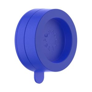 PopSockets Suction Surface Phone Mount for MagSafe- Cobalt | For MagSafe Grips & Cases, Use on Mirror/Shower/Tile, Blue, Mobile Device Accessory