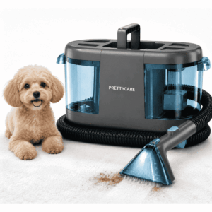 PrettyCare Portable Carpet Cleaner Machine, Rug Cleaner, 20Kpa Carpet Shampooer for Deep Cleaning, Upholstery & Pet Stain Remover, Ideal for Rug & Carpet, BY32A