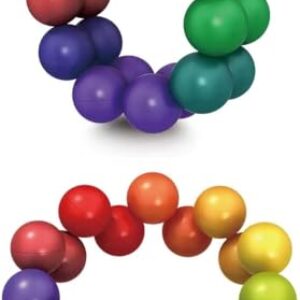 Puzzle Games, Sensory Ball, Made of 20 Rainbow-Coloured Balls, Practical Skills Training and Opening Thinking, Suitable for Stress Relief for 3 Years+